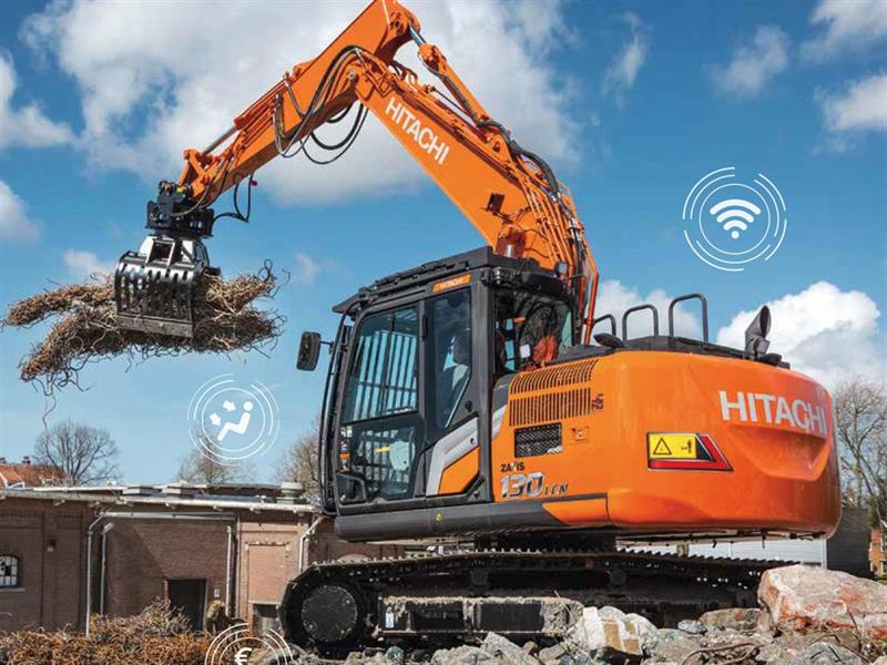 Hitachi ZX135 Zero Swing Excavator
