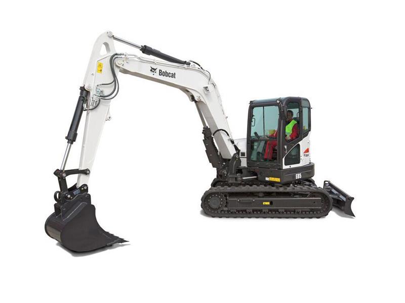 Bobcat E85 8t Excavator Demo spec