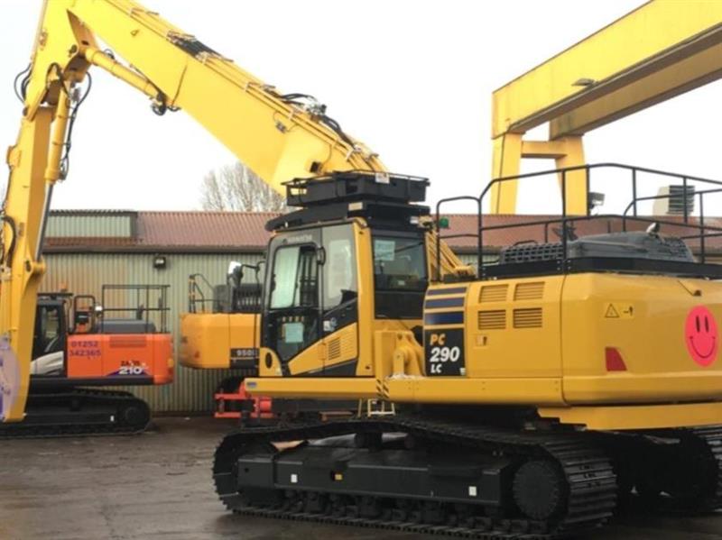 Komatsu PC290 30T 19m High Reach Excavator Demo Spec