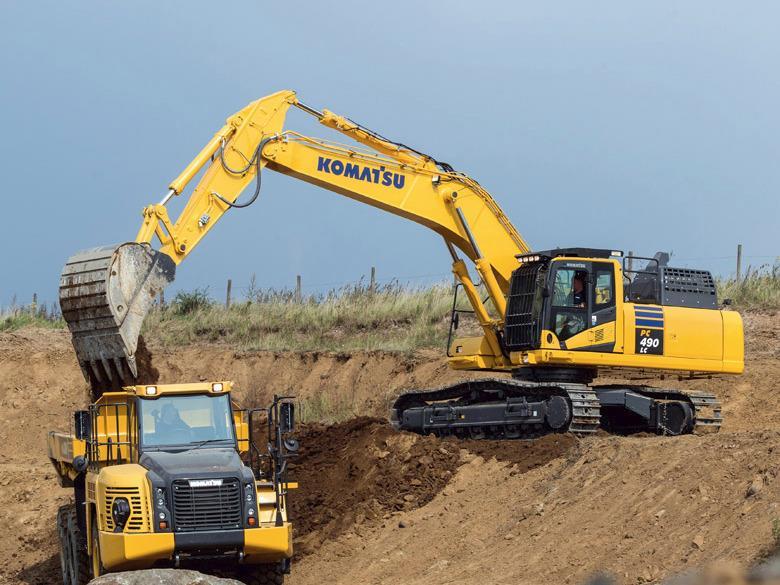 Komatsu PC490-11 50T Excavator Demo spec