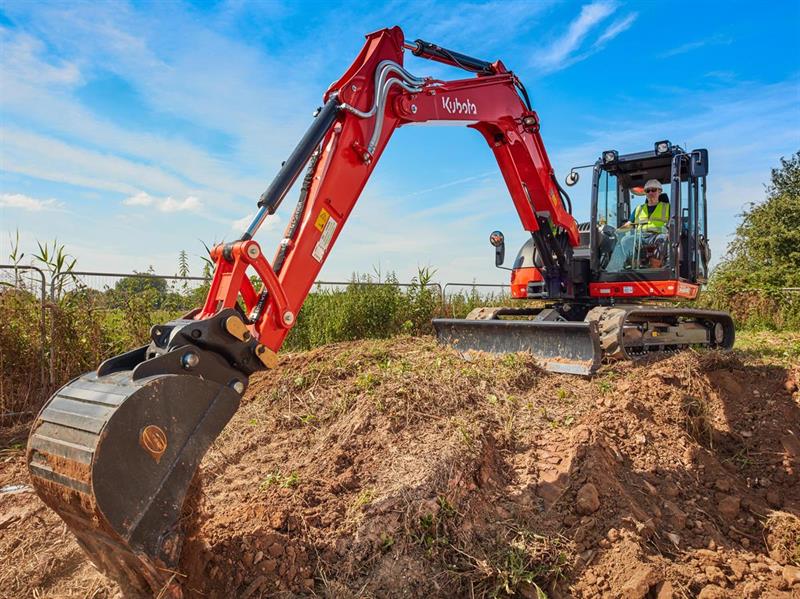 Kubota KX080-4 8T Excavator