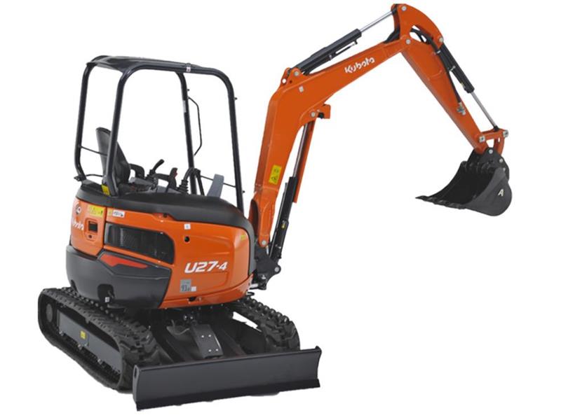 Kubota U27 Zero Swing Excavator